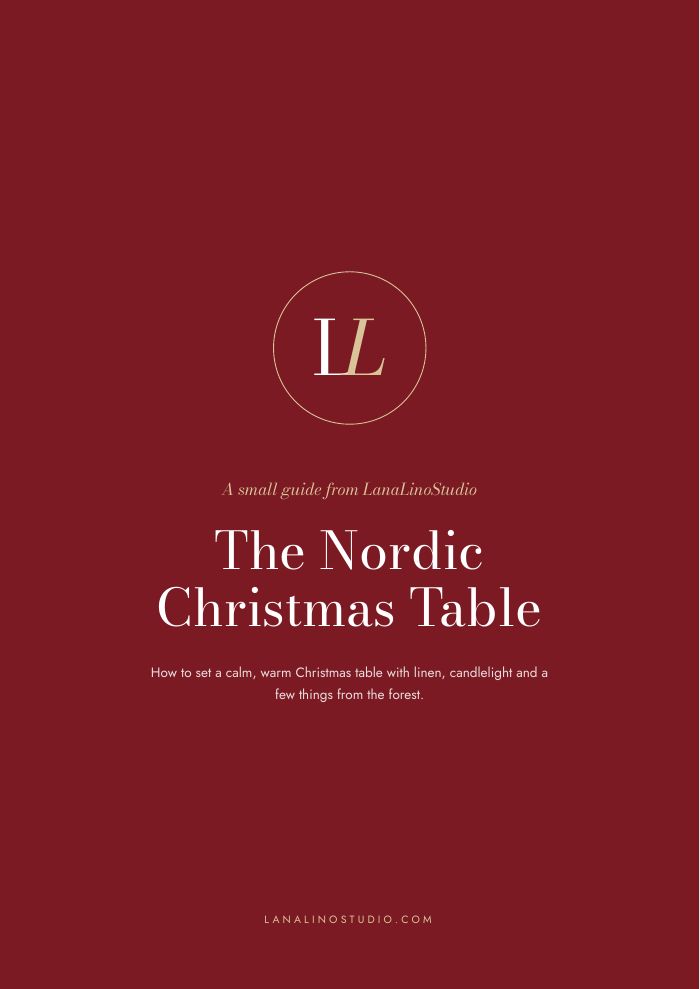 Cover of The Nordic Christmas Table guide