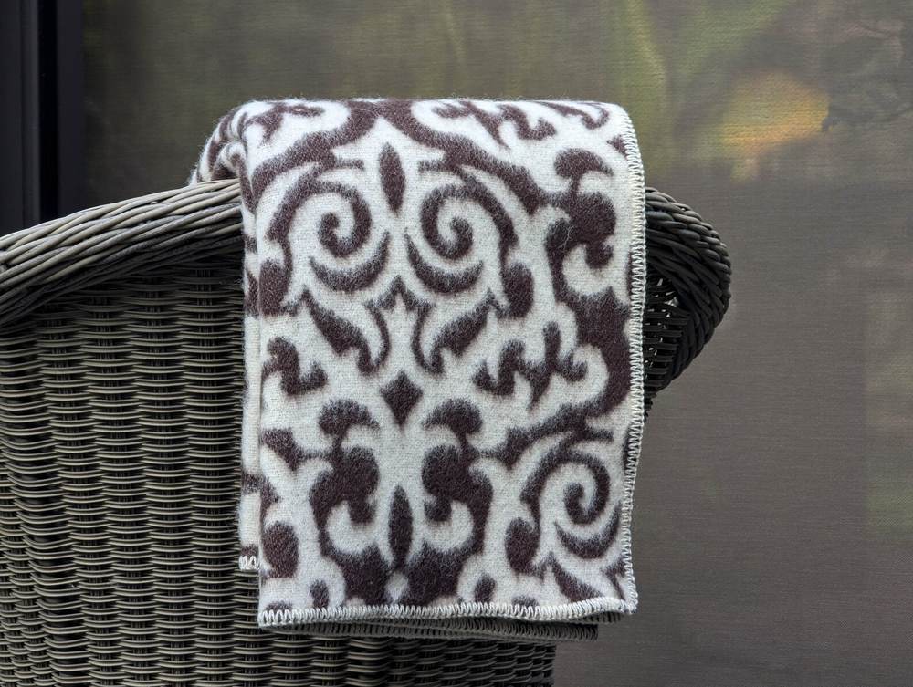 Black & White Pattern Throw