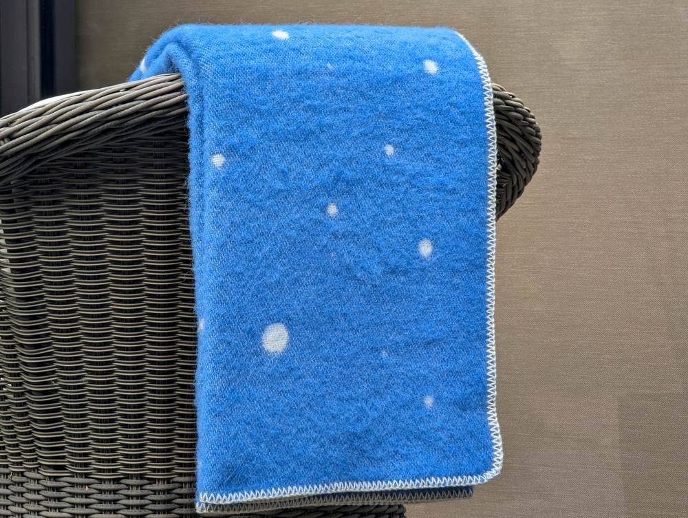 Blue Constellation Throw