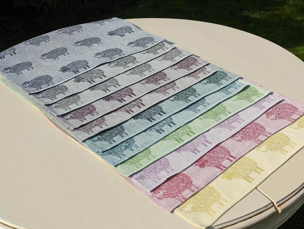 Sheep Linen Tea Towel